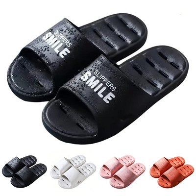 Shower Sandal Slippers with Drainage Holes Quick Drying Bathroom Slippers
